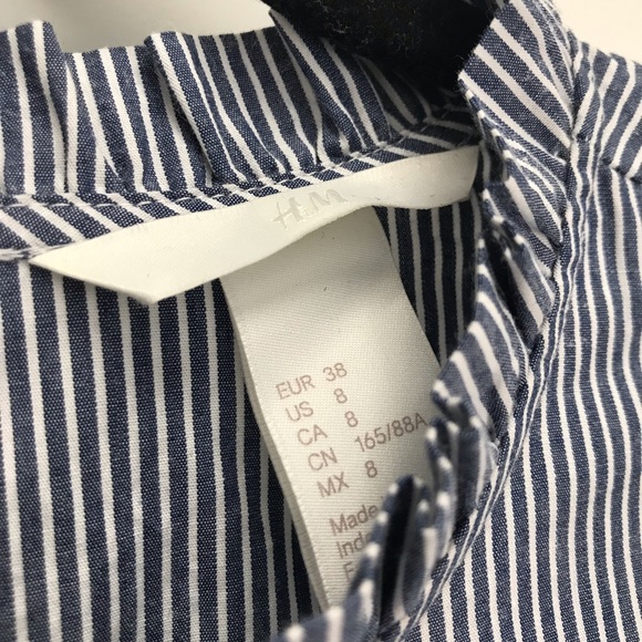 NEVER WORN pinstripe blouse - Picture 2 of 3